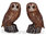 Tawny owl salt & pepper set
