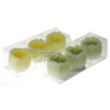 Pack of 3 Wax -  Cracked Egg Candles