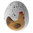 Terracotta Hand Painted Egg
