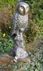 Cast Iron Garden Owl