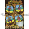 Pirates - Pack of 12 - Shrinkie Egg Heads